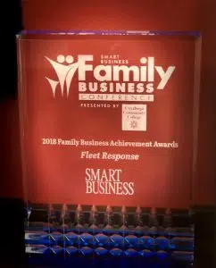 Family Business Clear Award - Fleet Response